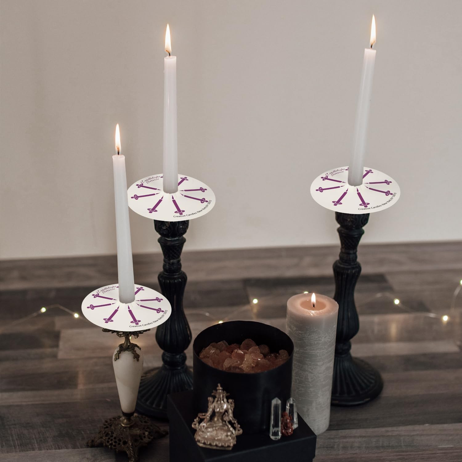 YOROXRG wedding candlelight-dinner candle adds ambiance to intimate celebrations.