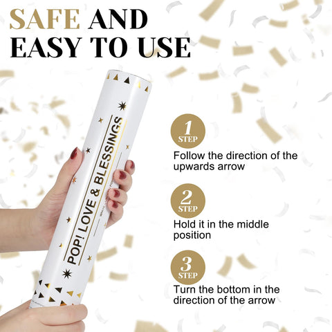 Yorr biodegradable rice-paper confetti close-up highlighting eco-friendly celebration material.