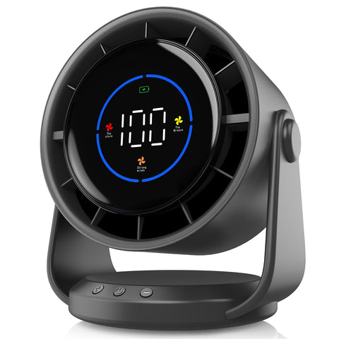YOSHENMO desk fan quiet-operation enables focus and restful sleep