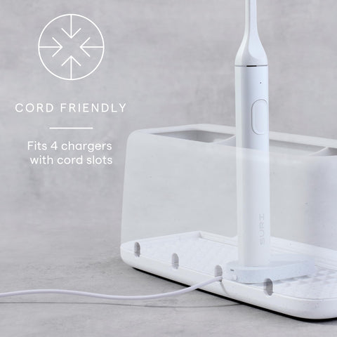Removable drip tray on YouCopia Ledge keeps water away from surfaces