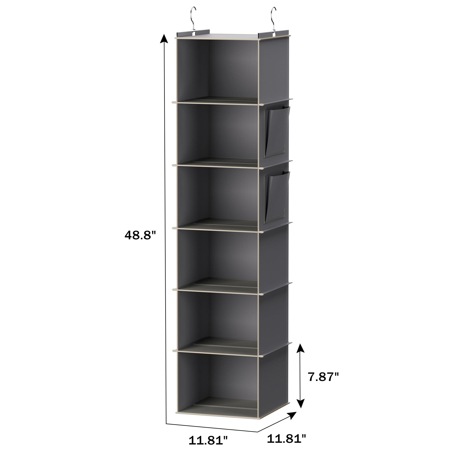 YOUDENOVA easy rod mounting for quick setup in closets
