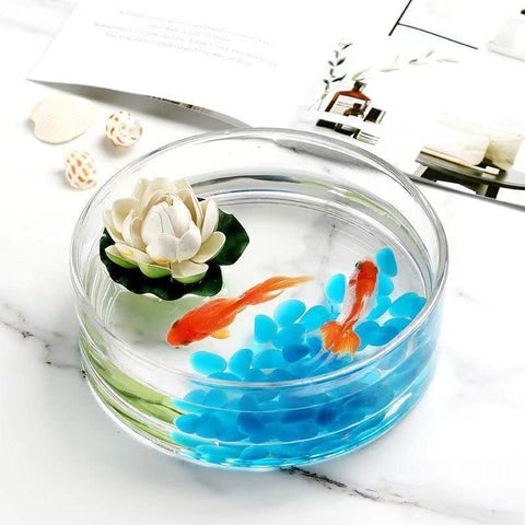YOUEON 4x8 inch vase makes a table centerpiece easily.