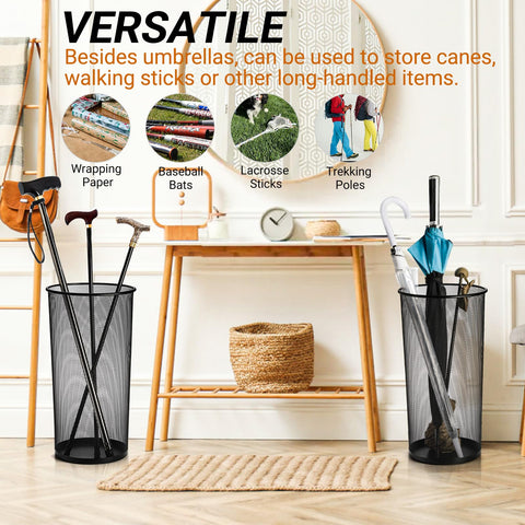 Youeon base with three bumps adds stability for heavy umbrella loads.