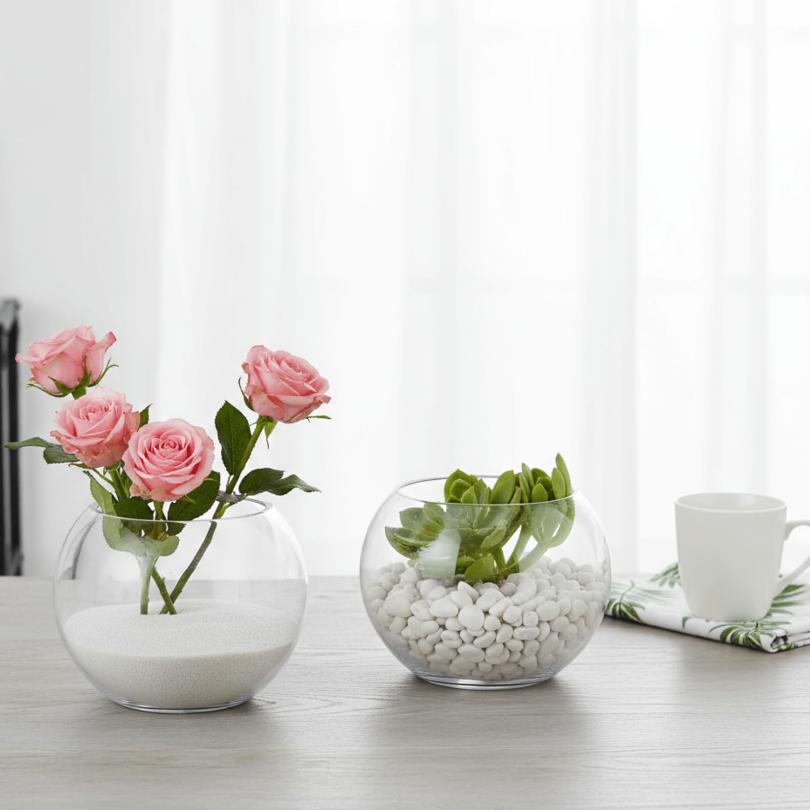 Youeon wedding centerpiece bowl brings charm to celebrations and events.