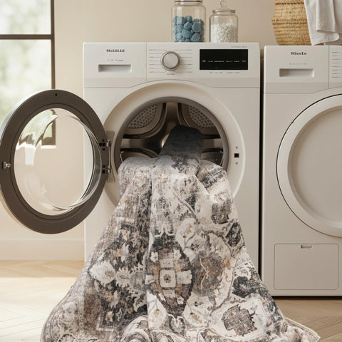 YOUFORTONG beige brown grey colorway fits many rooms.