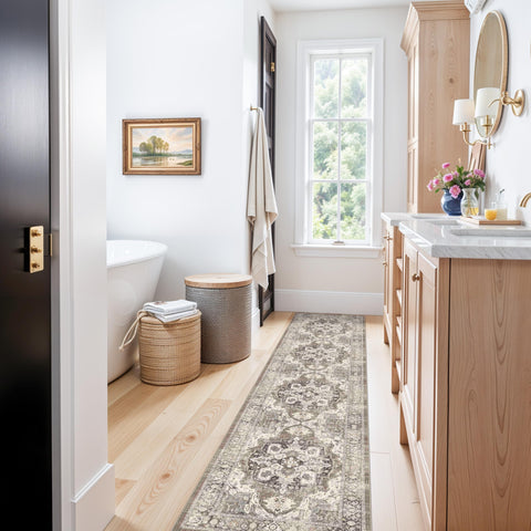 YOUFORTONG washable runner suitable for kitchen spaces.
