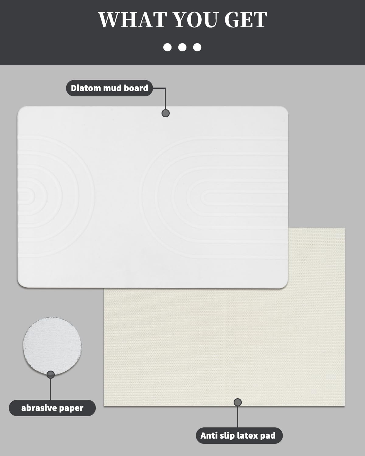 YOULTTAN Includes a non-slip pad for extra stability.