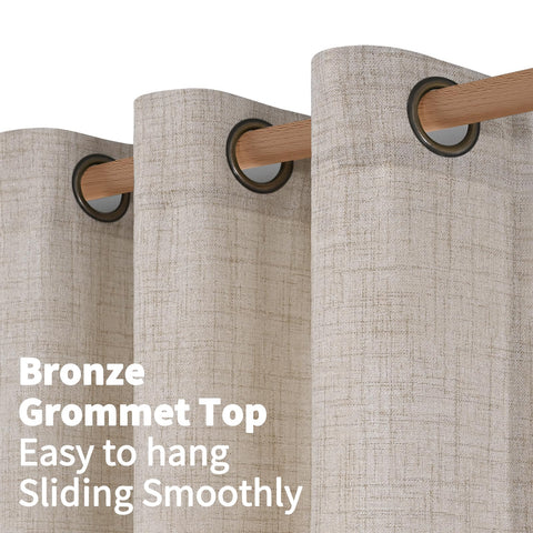 YoungsTex bedroom drapes create cozy privacy with gentle light.