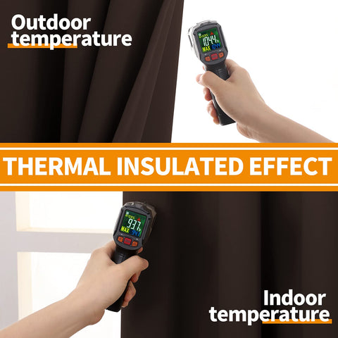 YoungsTex brown blackout fabric texture highlights premium look and light control.