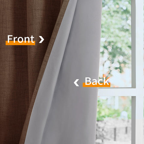 YoungsTex two-panel set fits most rods with six silver grommets.