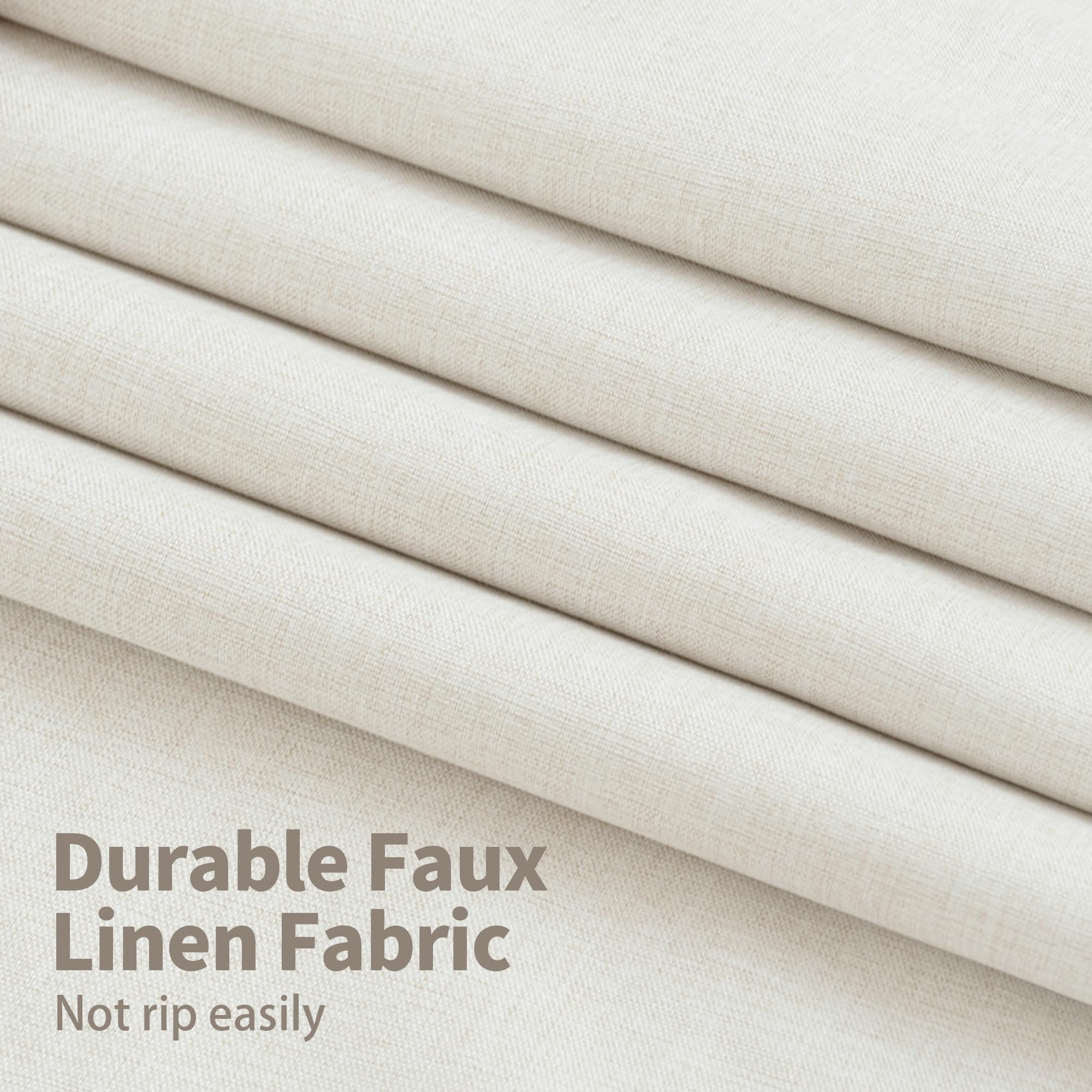 YoungsTex bedroom curtains create a cozy, dark ambiance ideal for restful sleep.