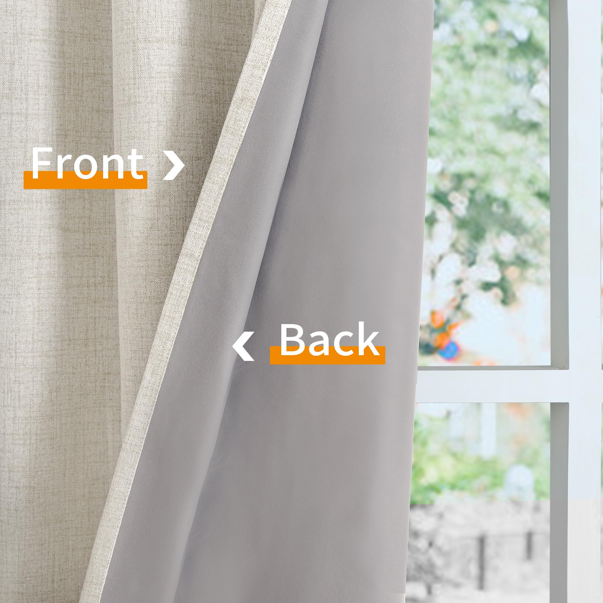 YoungsTex easy-care curtains are machine washable in cold water.