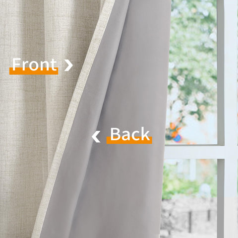 YoungsTex easy-care curtains are machine washable in cold water.