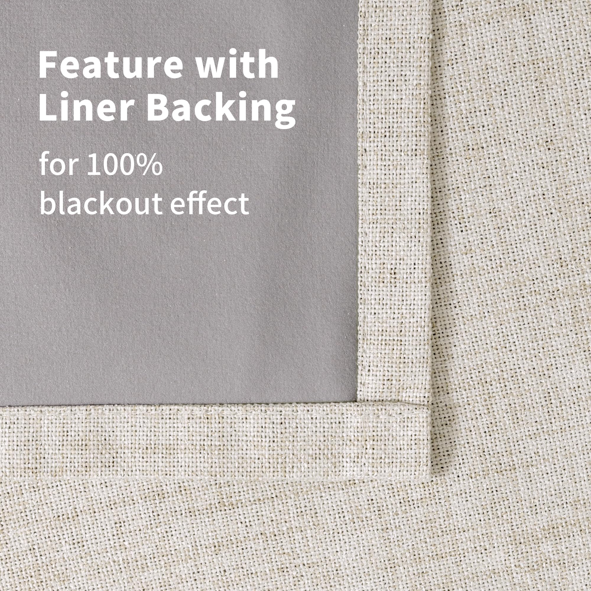 YoungsTex linen look adds rustic-chic vibe to any window.