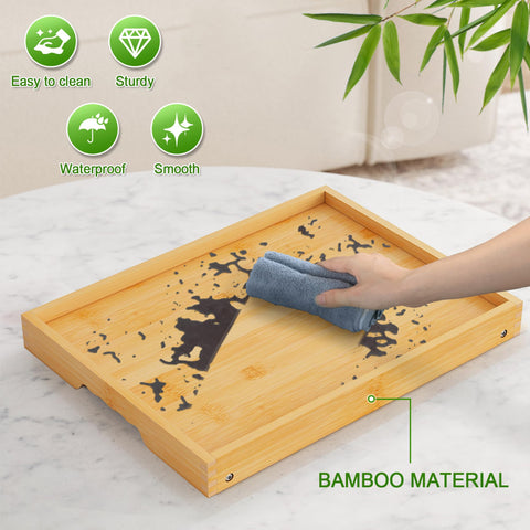 Youpehom bamboo tray showcases exquisite workmanship and durability
