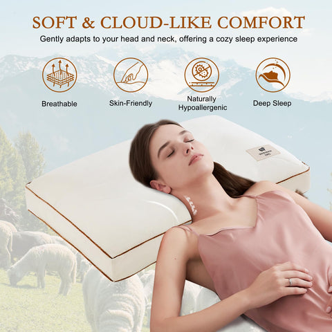 YOUR MOON breathable 100% cotton cover for a skin-friendly sleeping surface