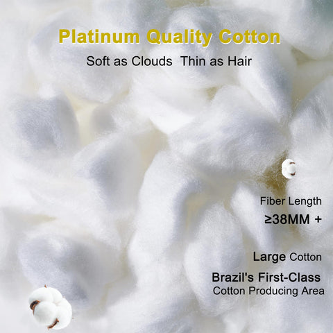 Your Moon side B smooth cotton fabric close-up shows even support.