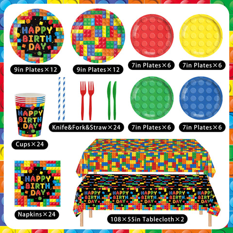YOURUIYF Building Block party cups keep drinks mess-free and ready for cheers
