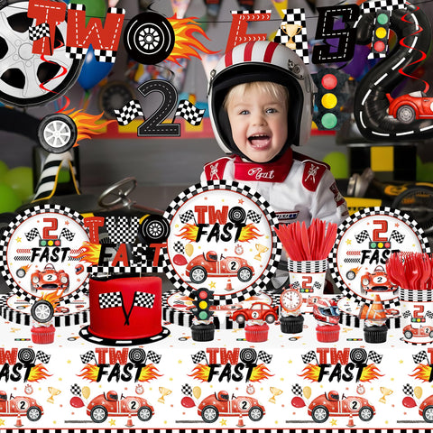 YOURUIYF two-fast cups featuring race car motif for easy handling