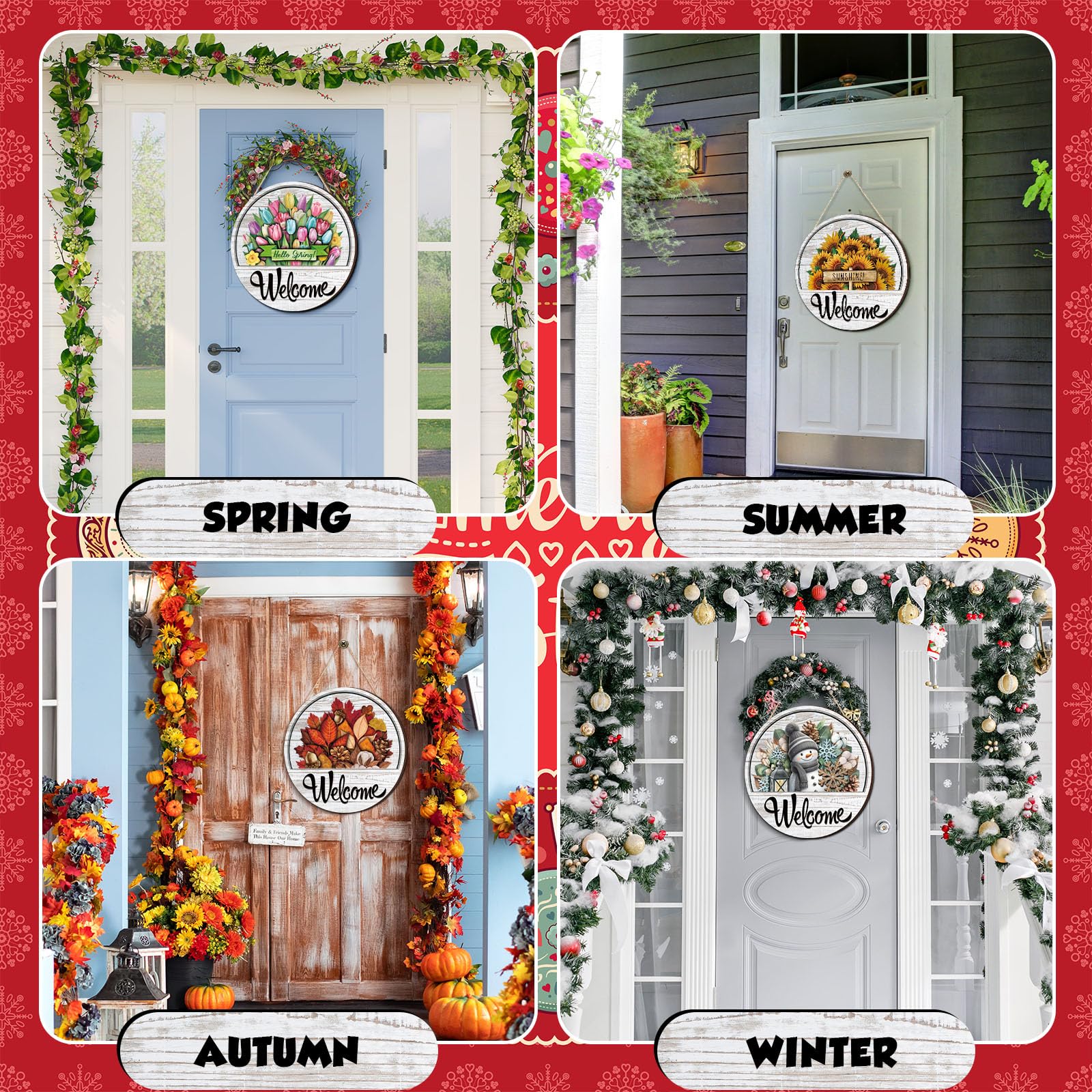 UV printed waterproof finish helps outdoors without quick fading