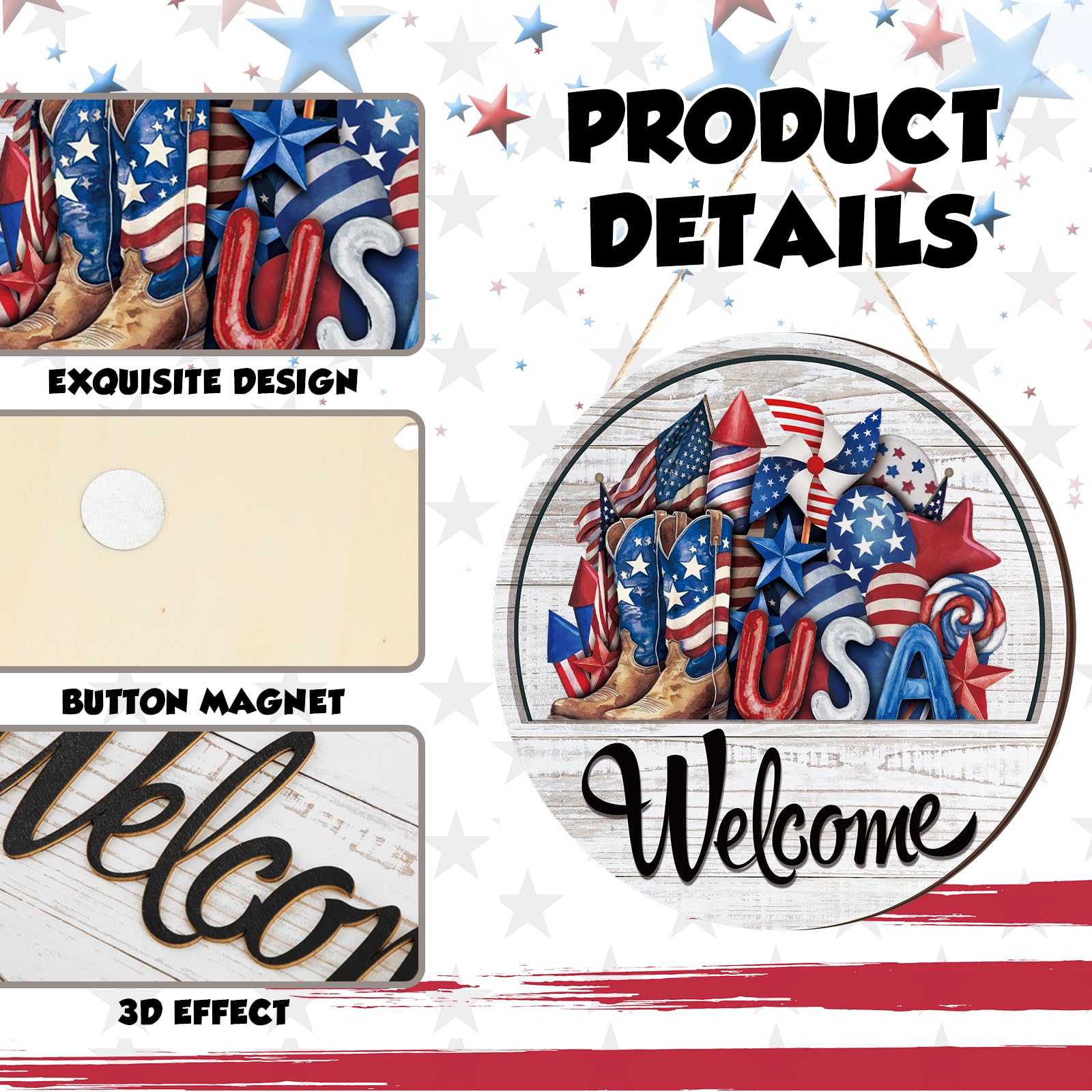 Yousoontic magnetic swaps enable quick seasonal theme changes
