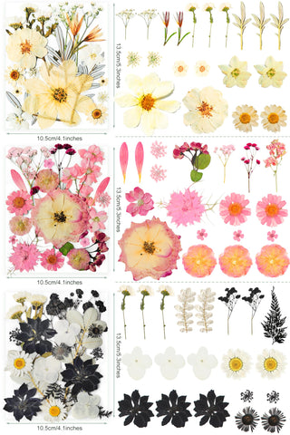 YouthBro resin crafting idea setup with real flowers