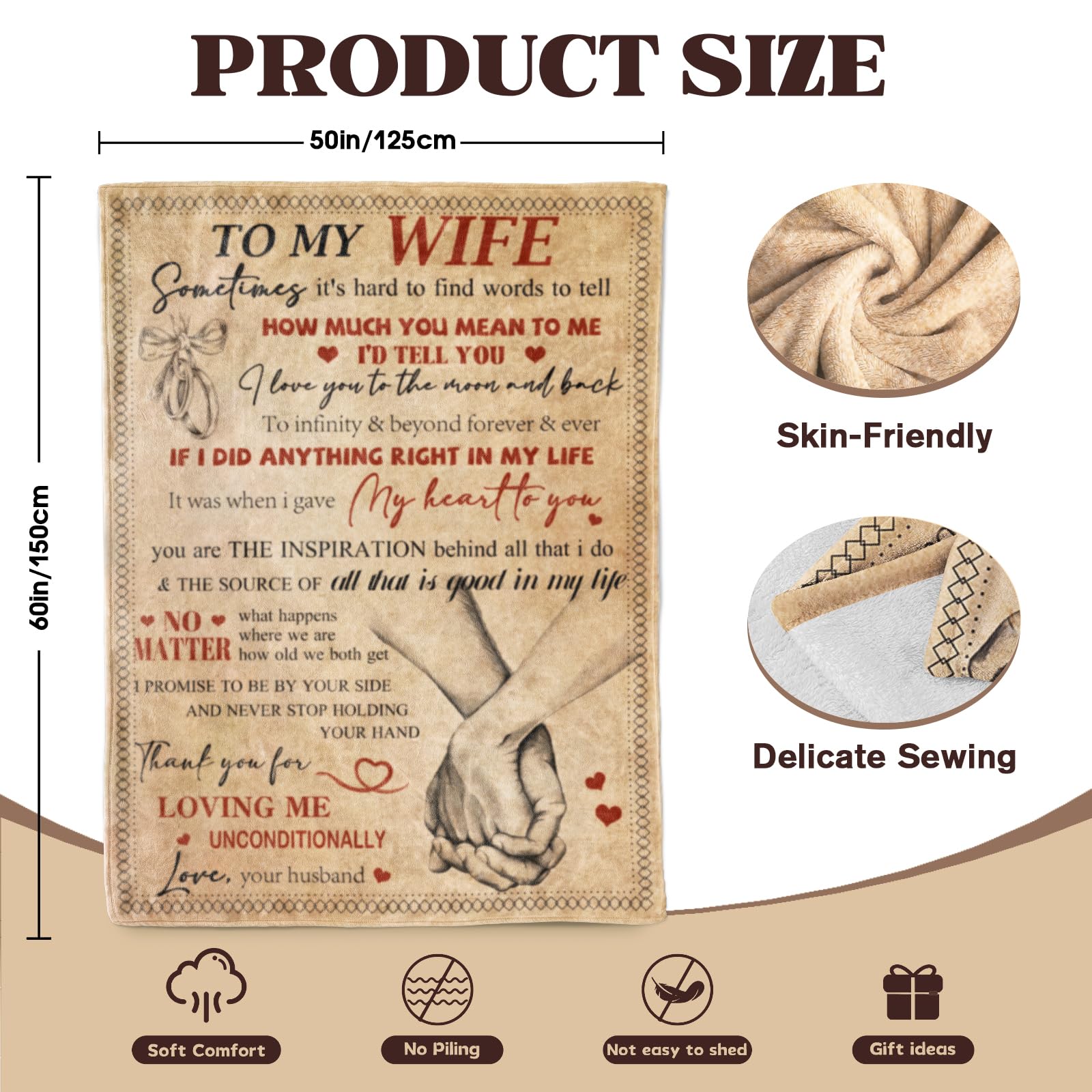 YPURTSD care instructions, easy cold-water wash and tumble dry for lasting softness.