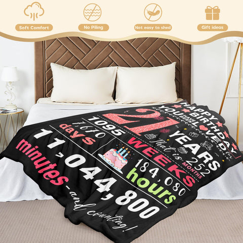 YPURTSD easy care blanket quick drying and low maintenance.