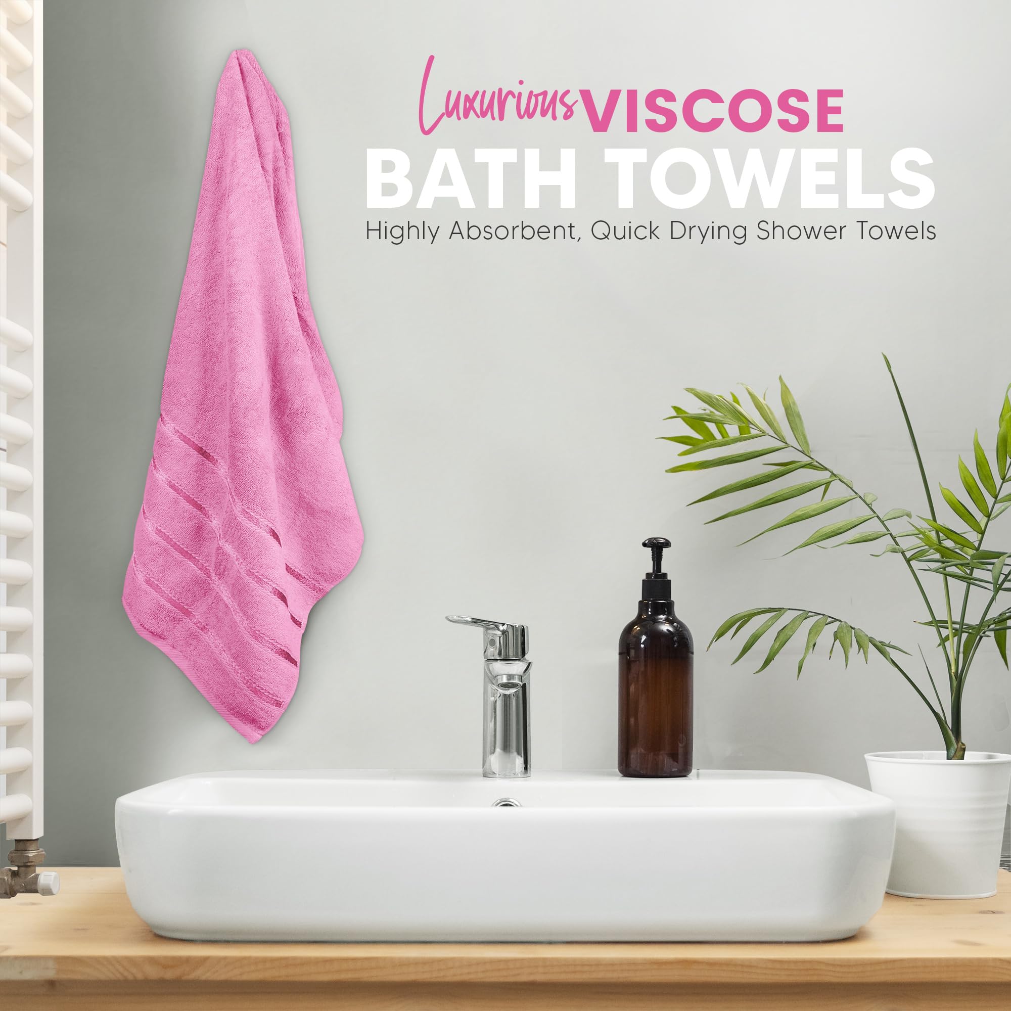 YRALY washcloths deliver gentle exfoliation and quick lathering.