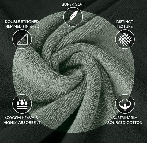 YRALY luxury bath-towel-27x54 second view for premium softness.