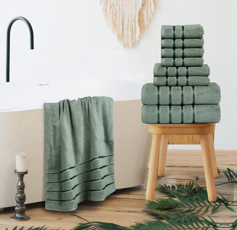 YRALY luxury hand-towel-16x28 close-up shows gentle loops.