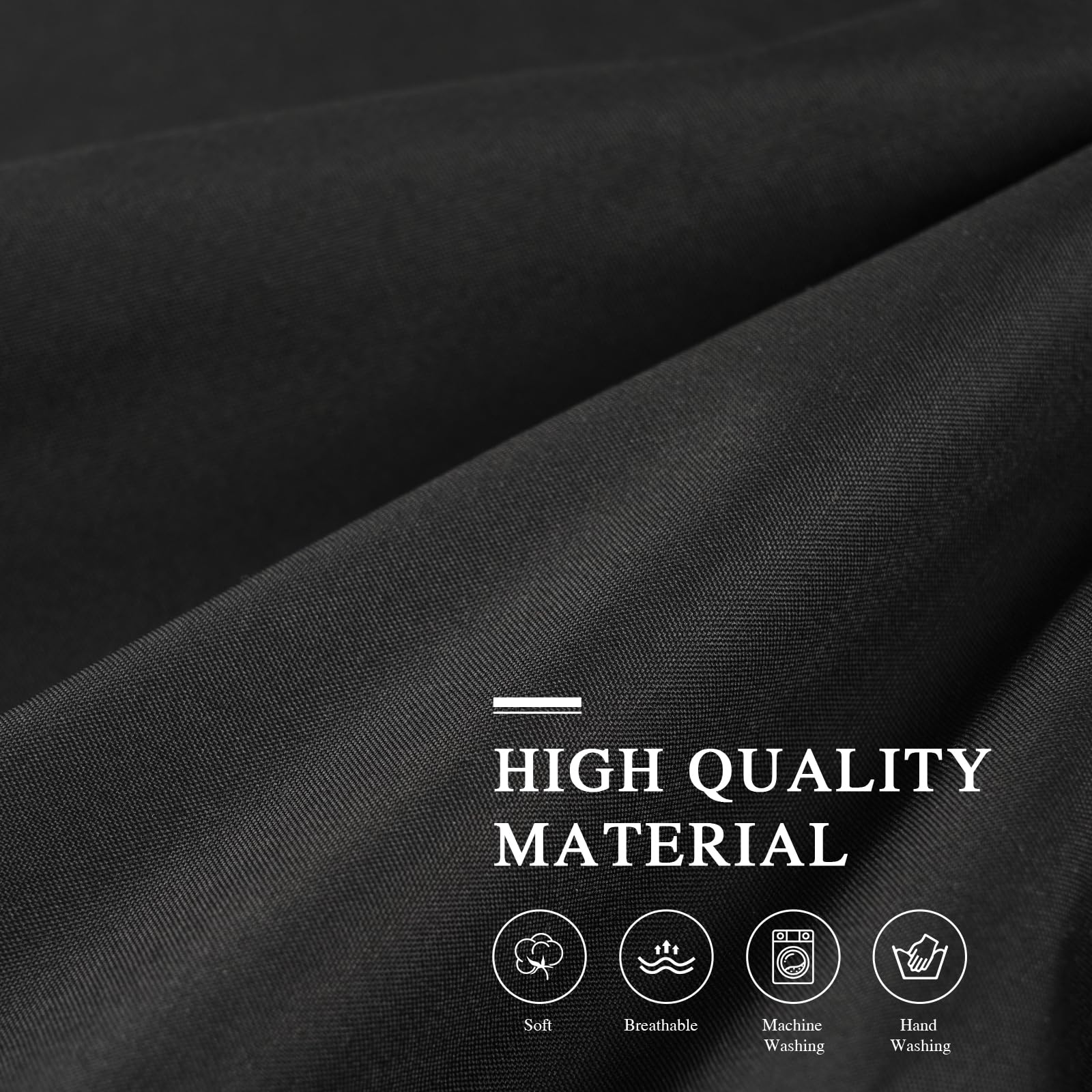 YRDKB breathable polyester fabric stays soft and airy year-round.