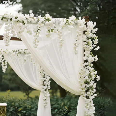 YRIOWMI easy-to-hang design saves setup time for events and home decor.