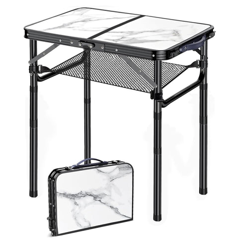 Yriuat folding TV tray adjustable height for couch meals