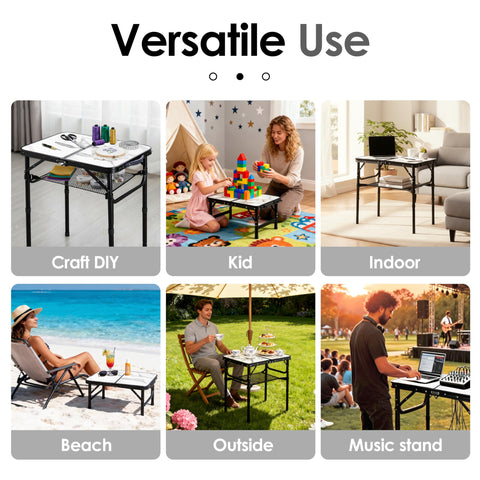 Yriuat folding TV tray folds to 16 by 12 by 3 inches