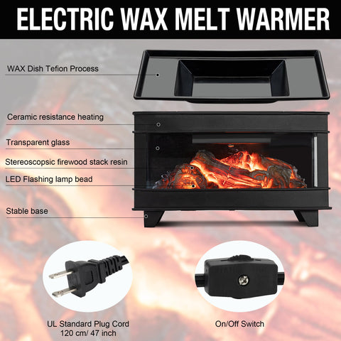 YSong electric PTC heating plate efficiently melts wax for quick scent release.