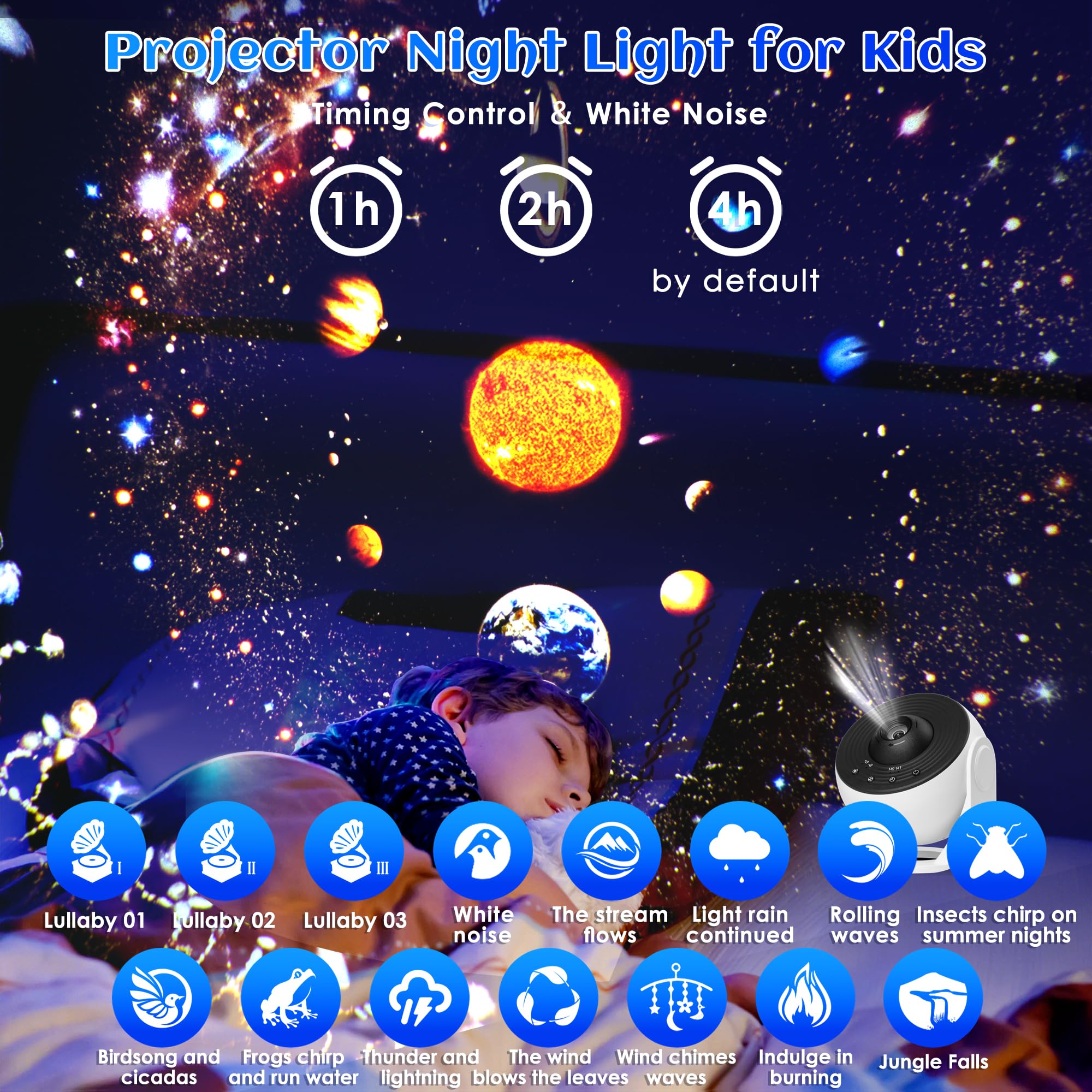 Ysonla Galaxy Pro planetarium room visuals transform living spaces with stars.