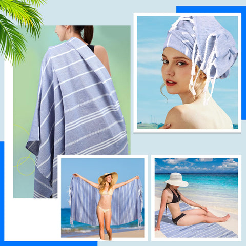 YSYJ easy-care towels staying soft after washing and air drying