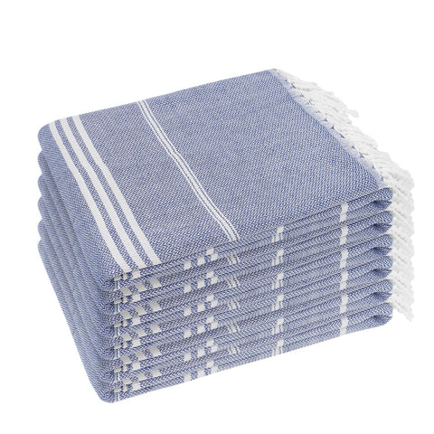 YSYJ Turkish Beach Towel 6 Pack with soft touch cotton for comfortable lounging by the water