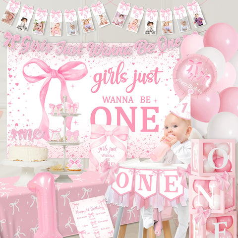 YTGUVBK banner with Girls Just Wanna Be One for cheerful milestones