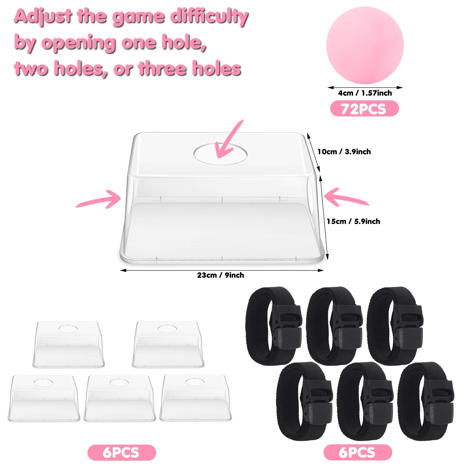 YUBAIHUI pink packaging, ready for stylish party decorations and giggles.