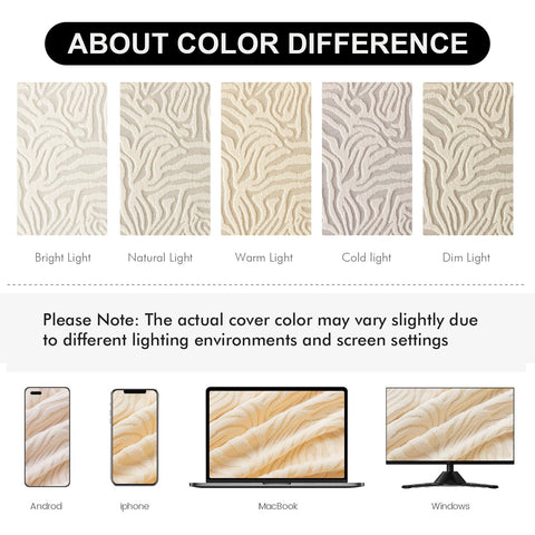 YUEANG beige pack6 side detail highlights smooth durable texture