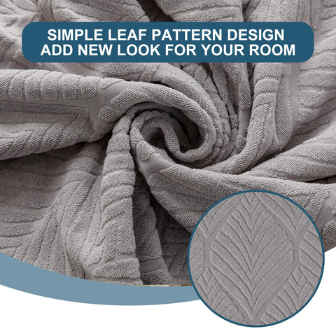 YUEANG leaf-pattern closeup highlights stylish protection for furniture.