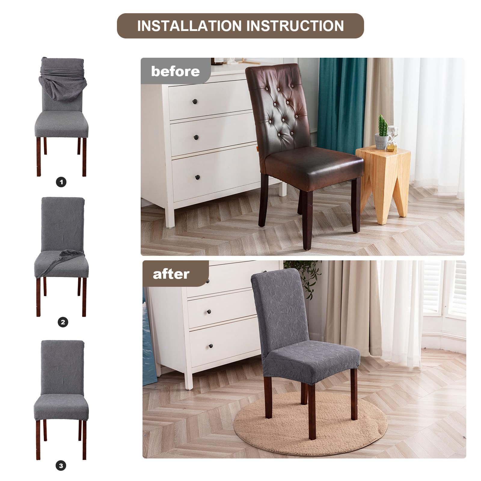 YUEANG measure-before-order guide helps ensure proper fit.