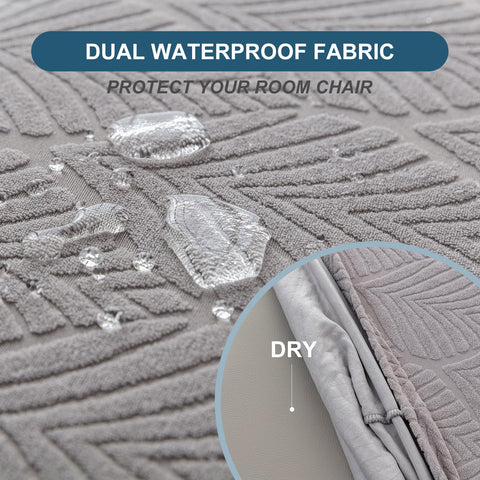 YUEANG washable chair slipcover, machine washable for quick cleanup.