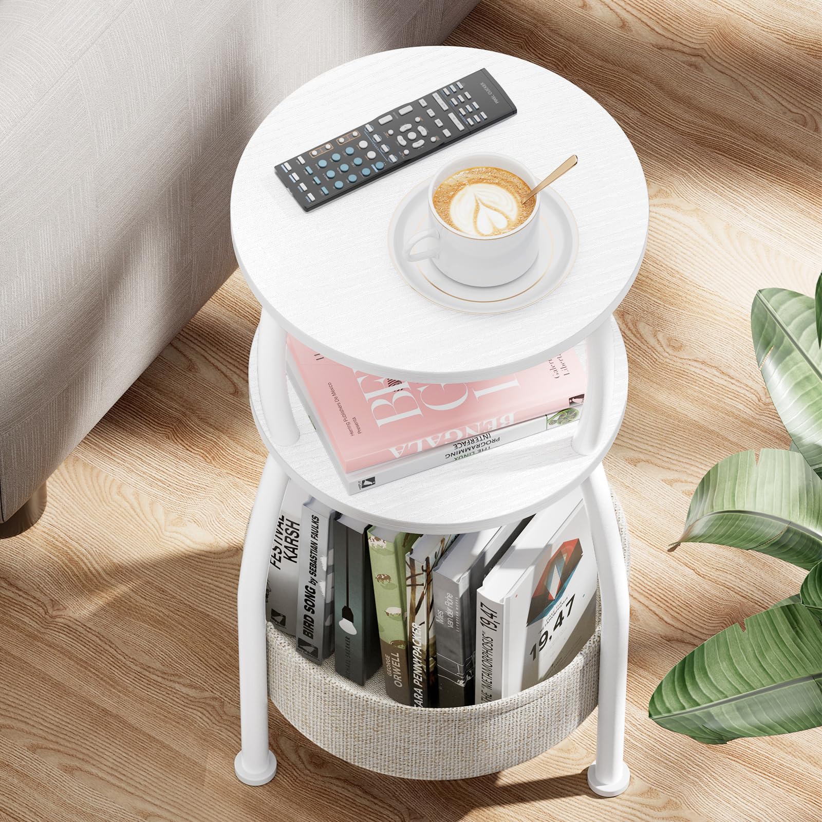 Yuede living room corner table used as nightstand or plant stand