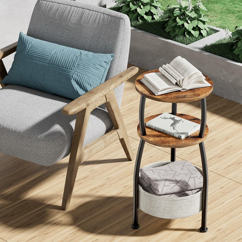 Yuede rustic brown finish complements modern and farmhouse styles
