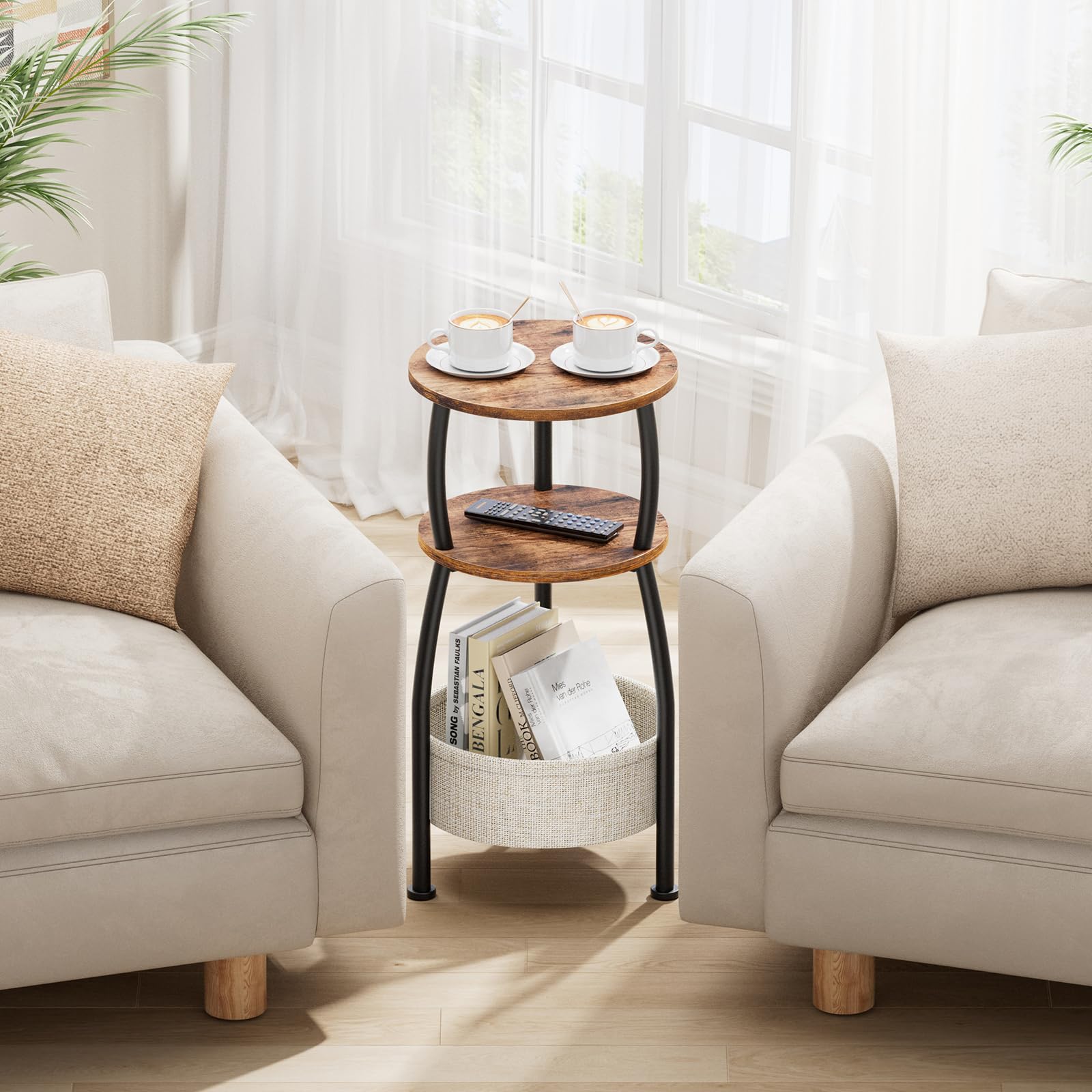 Yuede sturdy round base delivers stable support during use