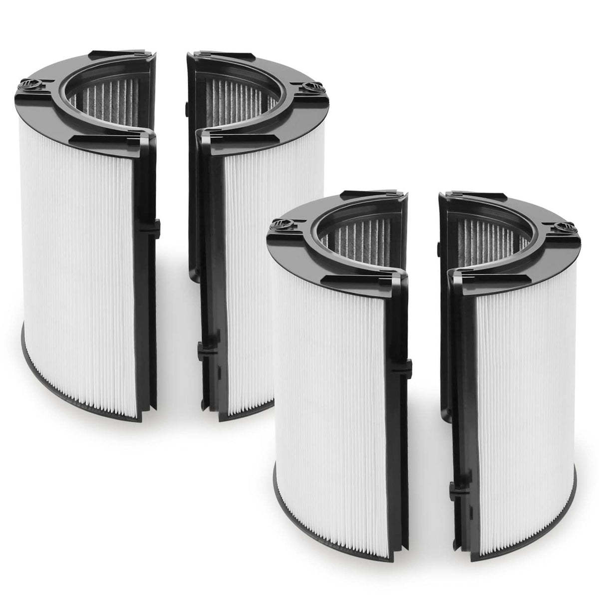 YUEFENG TP06 HEPA filter demonstrates Dyson compatibility for easy maintenance