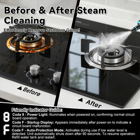Yueidung steam cleaner pro kit includes brass brush and scrapers.